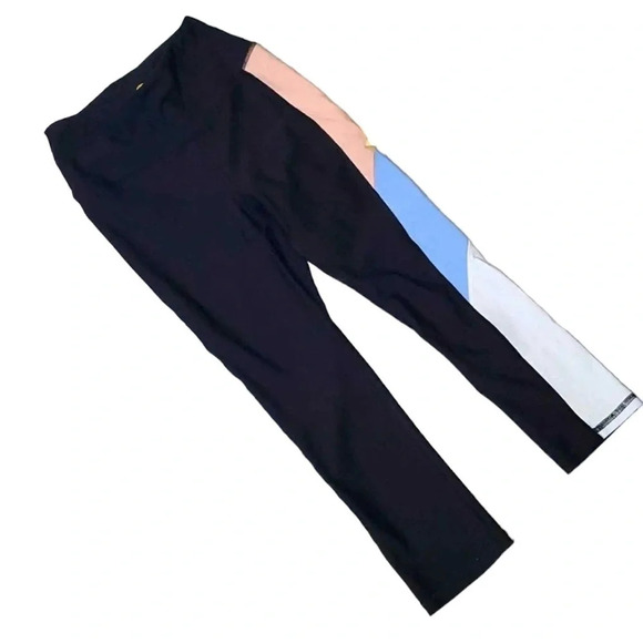 C&C California Black Leggings with Colorful Panels - Picture 7 of 8